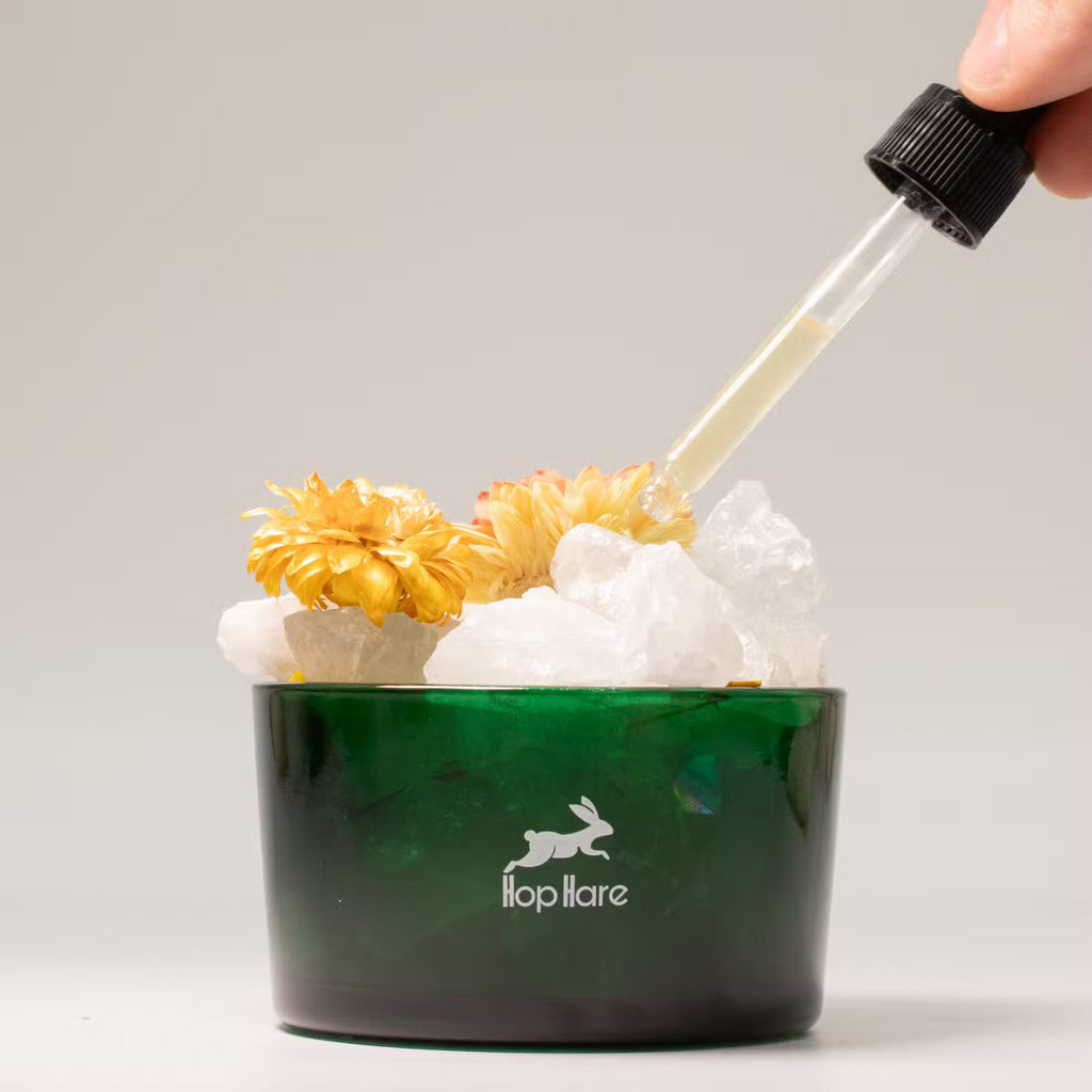 Ensemble De Cristaux Diffuseurs & Floraux Hop Hare - Le Lion