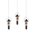 The Night Watcher - Pièce Combinée - Pendule en cuivre - Obsidienne
