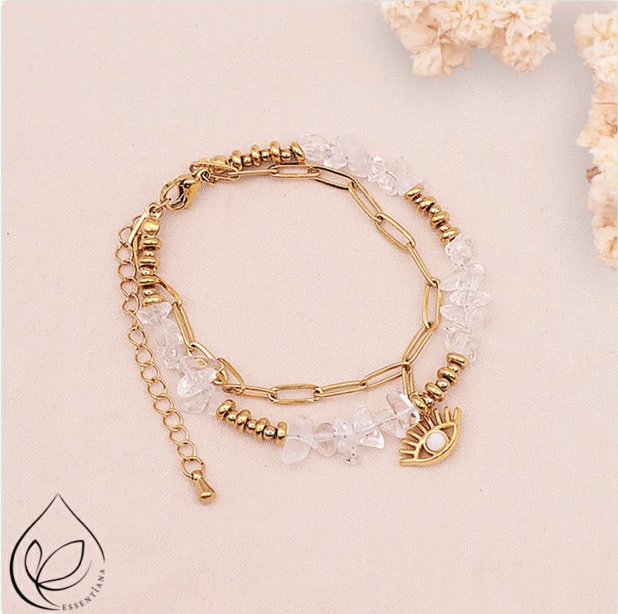 BRACELET HORUS DORÉ