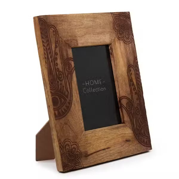 Cadre Photo Moy en Bois de Manguier (pour 10x15cm) 26x20x2cm