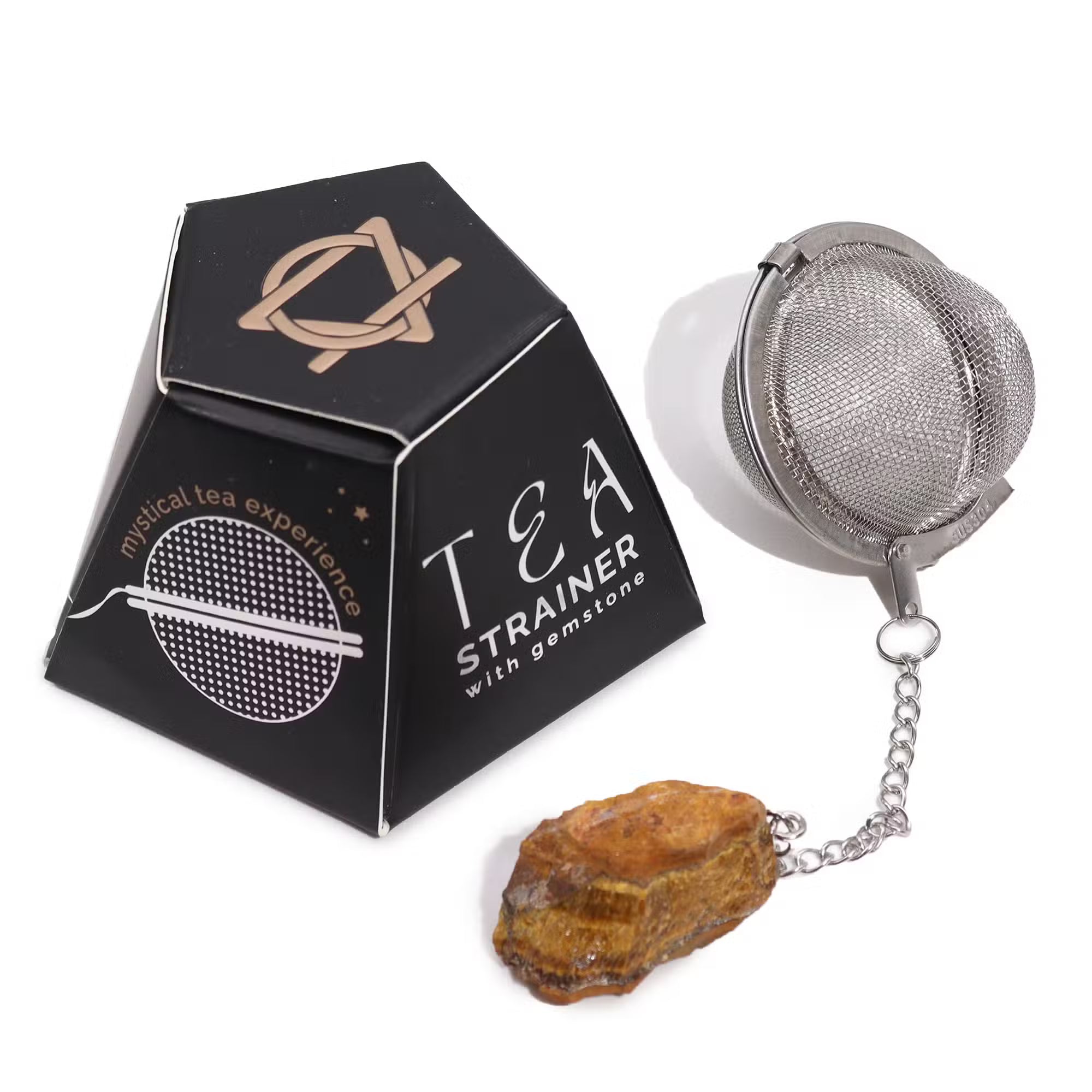 Infuseur Boule à Thé avec Pierres Précieuses