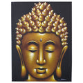 Tableau Bouddha - Finitions Sable Doré