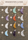 Collier Pendentif Lune
