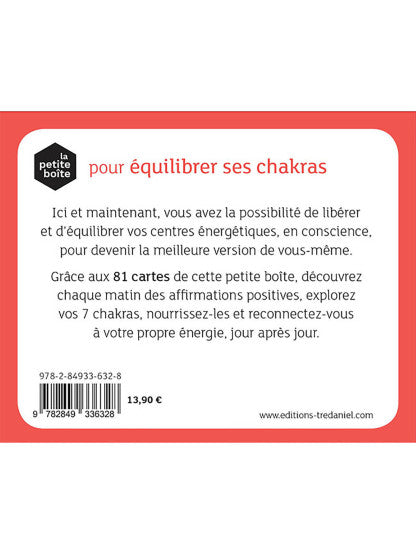 La petite boîte pour équilibrer ses chakras - Coffret