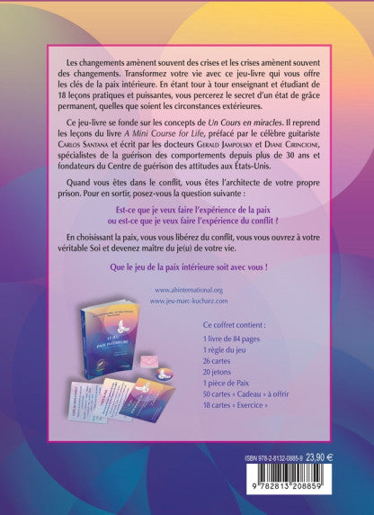 Le jeu de la paix intérieure - Coffret