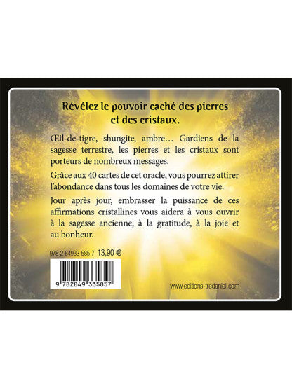 Le petit Oracle des pierres et des cristaux - Coffret