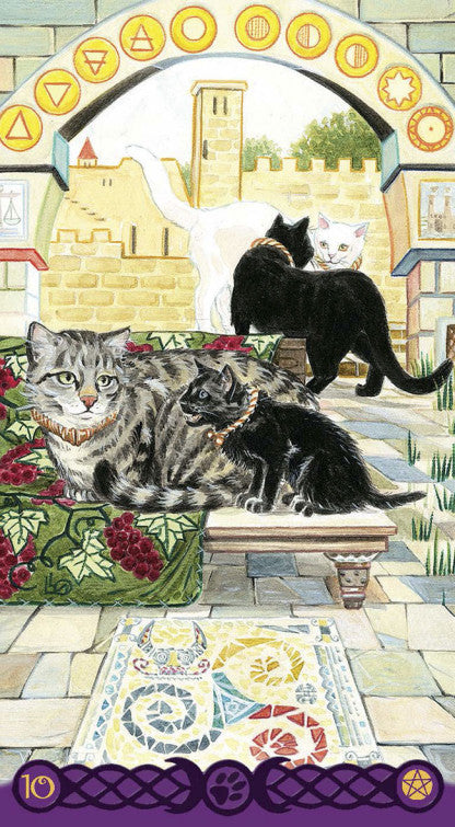 Le Tarot des chats païens