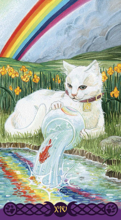 Le Tarot des chats païens