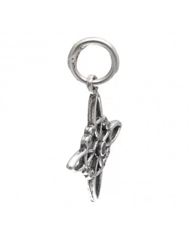 Petit pendentif nœud de sorcière en argent 925