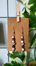 💜 Boucles d’Oreilles “Ophélie” – Apaisement & Libération