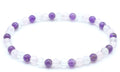Bracelet Améthyste, Cristal, Quartz Rose