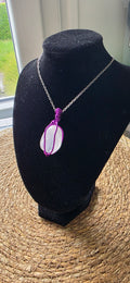 Collier artisanal « Harmonie Cristalline »