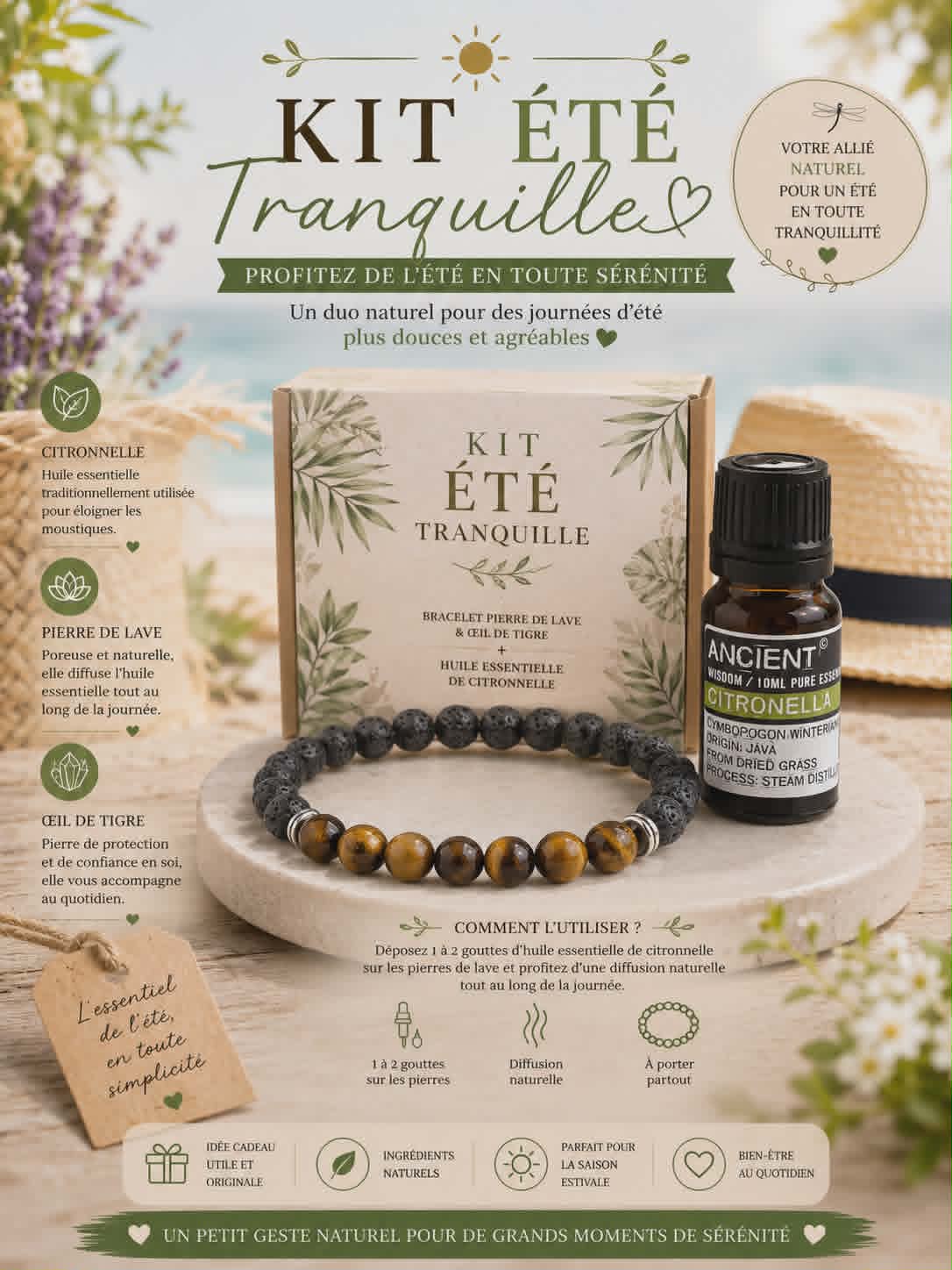 Kit été tranquille