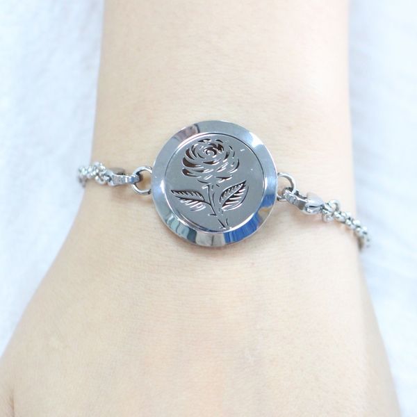 Bracelet d'Aromathérapie Soli Rose